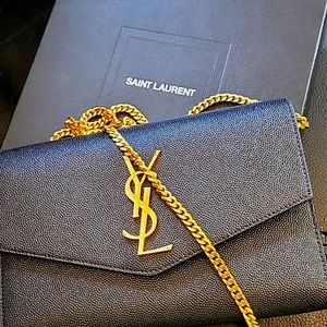 Yves Saint Laurent YSL Uptown Wallet on Chain